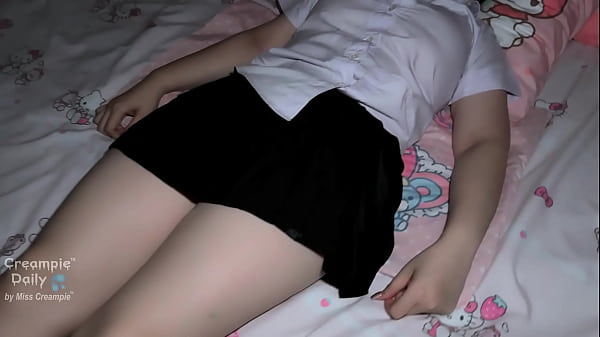 นักศึกษาสาวโดดเรียนมาแตกในกับผัวในหอพัก